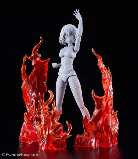The Simple Effect Parts for Figures Flames: Red Toys