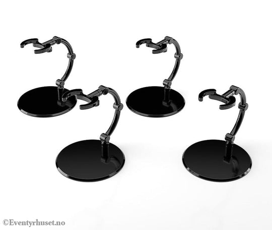The Simple Stand Mini Nendoroid More for Mini Figures & Models mini Black 4er-Pack Toys