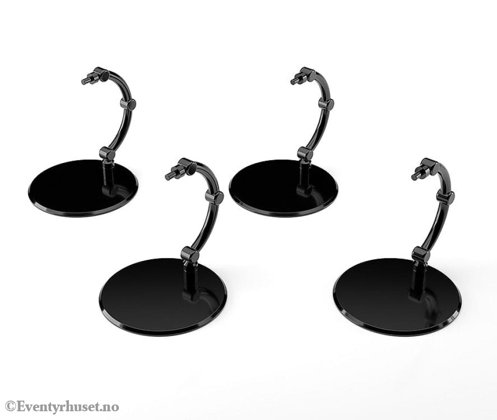 The Simple Stand Mini Nendoroid More for Mini Figures & Models mini Black 4er-Pack Toys