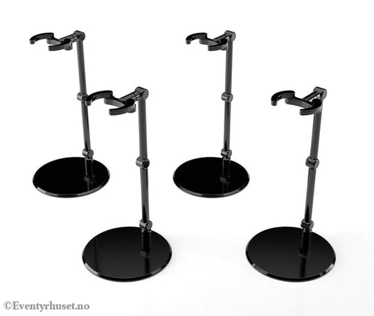 The Simple Stand Mini Nendoroid More for Mini Figures & Models mini Black 4er-Pack Toys