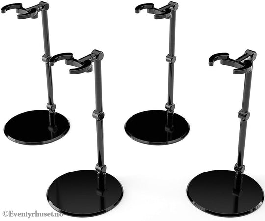 The Simple Stand Mini Nendoroid More for Mini Figures & Models mini Black 4er-Pack Toys