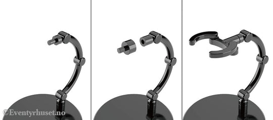 The Simple Stand Mini Nendoroid More for Mini Figures & Models mini Black 4er-Pack Toys
