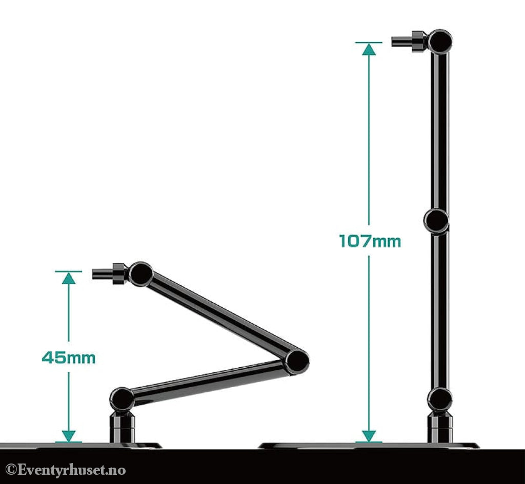 The Simple Stand Mini Nendoroid More for Mini Figures & Models mini Black 4er-Pack Toys