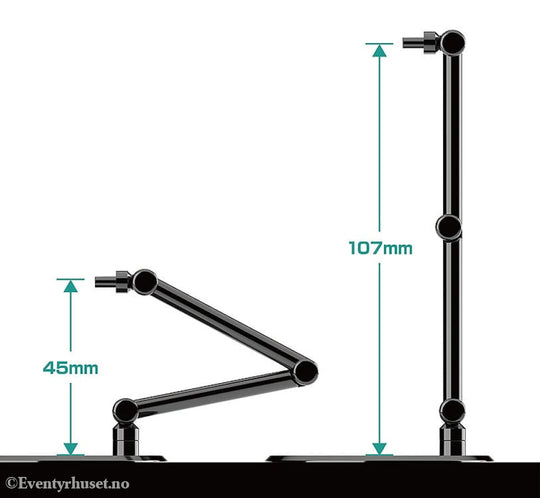 The Simple Stand Mini Nendoroid More for Mini Figures & Models mini Black 4er-Pack Toys