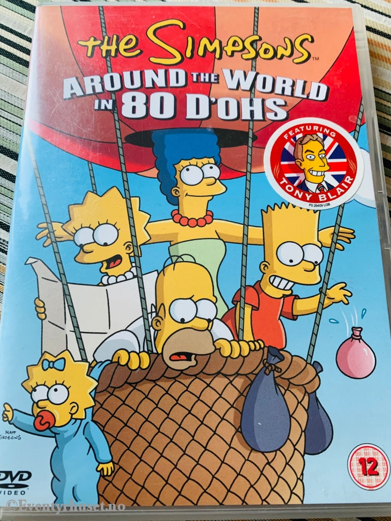 The Simpsons Around World In 80 Dohs. Dvd. Dvd