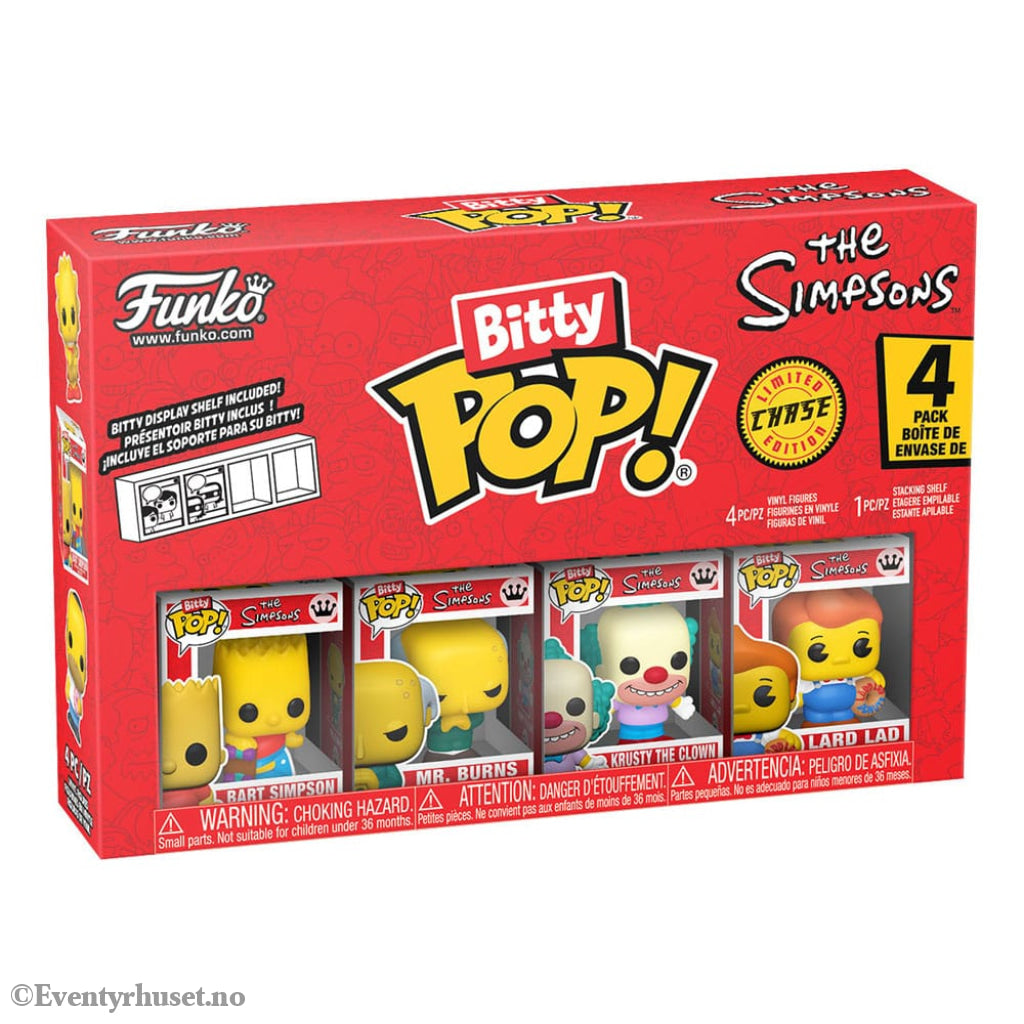 The Simpsons Bitty POP! Vinyl Figure 4-Pack Series 1 2 cm Collectibles