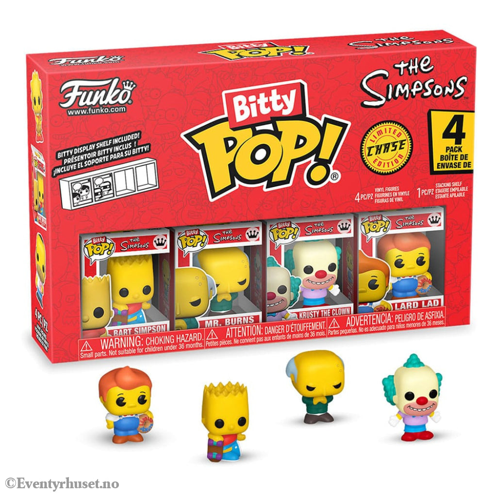 The Simpsons Bitty POP! Vinyl Figure 4-Pack Series 1 2 cm Collectibles