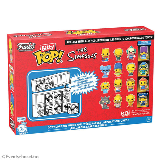 The Simpsons Bitty POP! Vinyl Figure 4-Pack Series 4 2 cm Collectibles