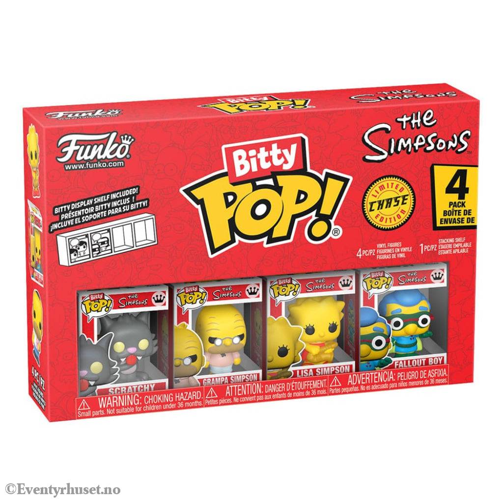 The Simpsons Bitty POP! Vinyl Figure 4-Pack Series 4 2 cm Collectibles