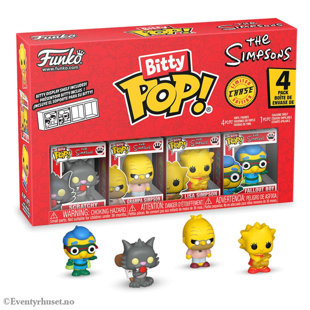 The Simpsons Bitty POP! Vinyl Figure 4-Pack Series 4 2 cm Collectibles