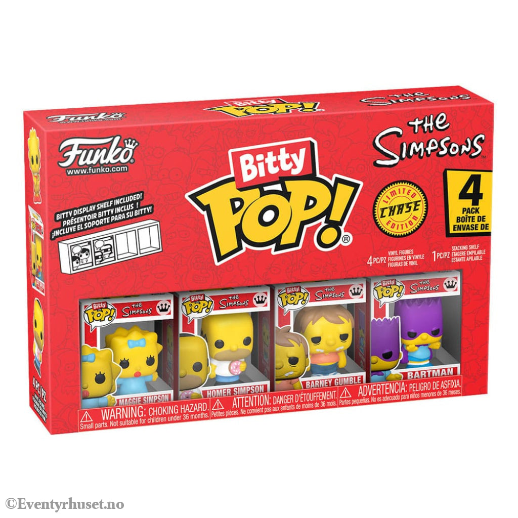 The Simpsons Bitty POP! Vinyl Figure 4-Pack Series 3 2 cm Collectibles