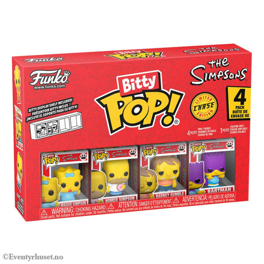 The Simpsons Bitty POP! Vinyl Figure 4-Pack Series 3 2 cm Collectibles