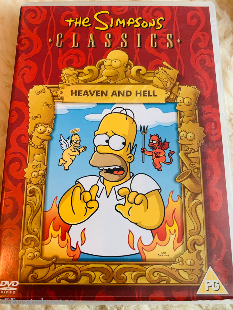 The Simpsons Classics. Heaven and Hell. DVD.