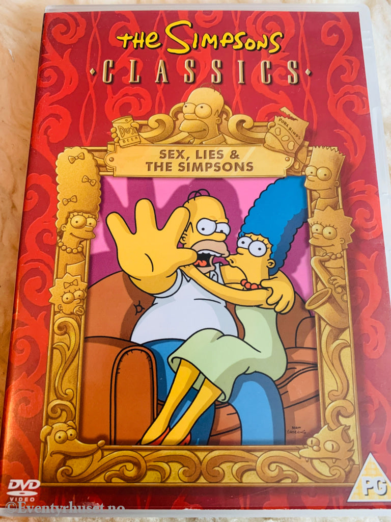 The Simpsons Classics. Sex, lies & The Simpsons. DVD.