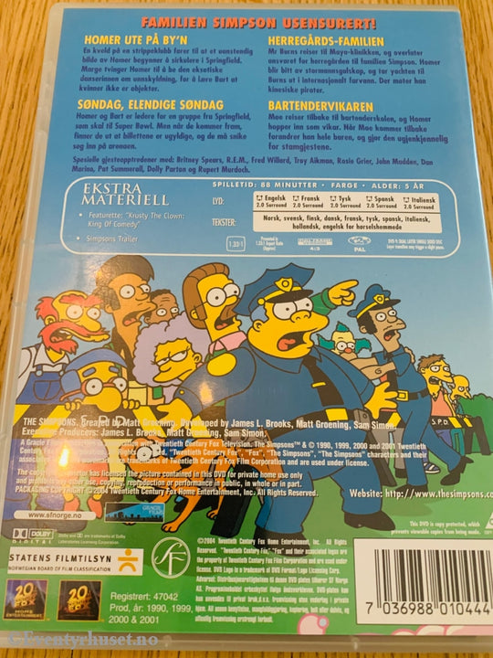 The Simpsons Gone Wild. Dvd. Dvd