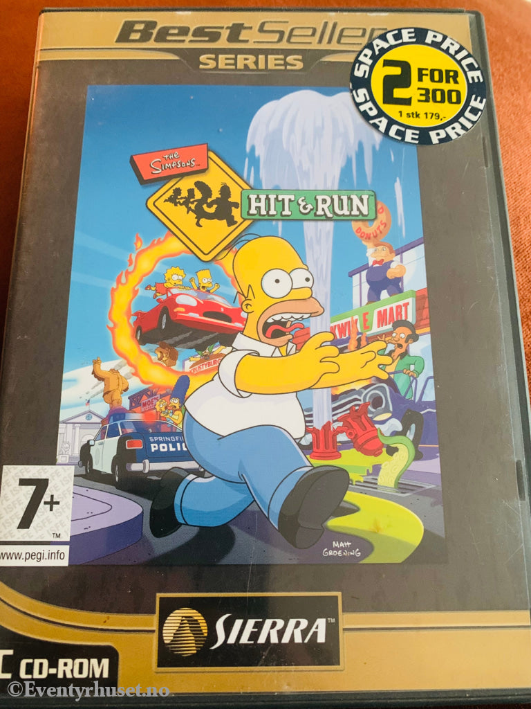 The Simpsons Hit & Run. Pc-Spill. Pc Spill