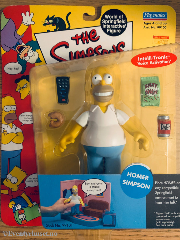 The Simpsons - Homer Simpson. Actionfigur. Ny i uåpnet eske! Actionfigur