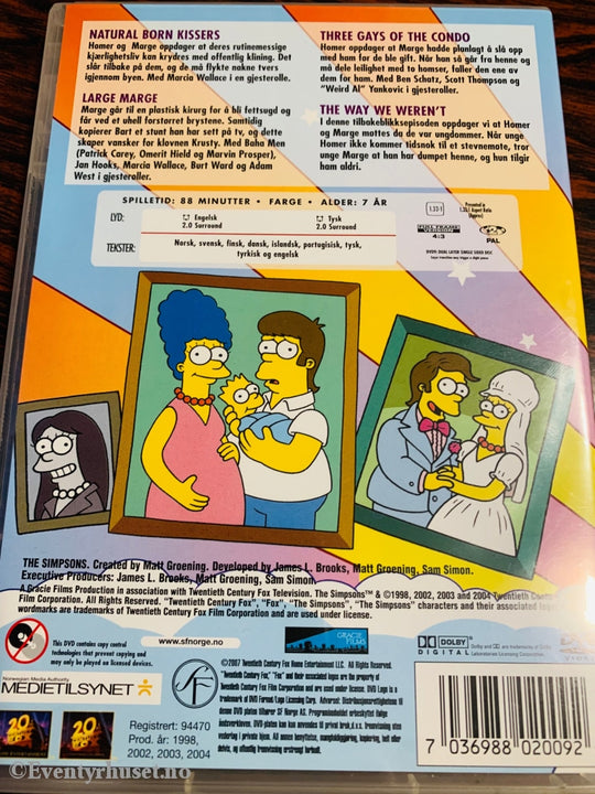 The Simpsons - Kiss And Tell Story Of Their Love. Dvd. Dvd