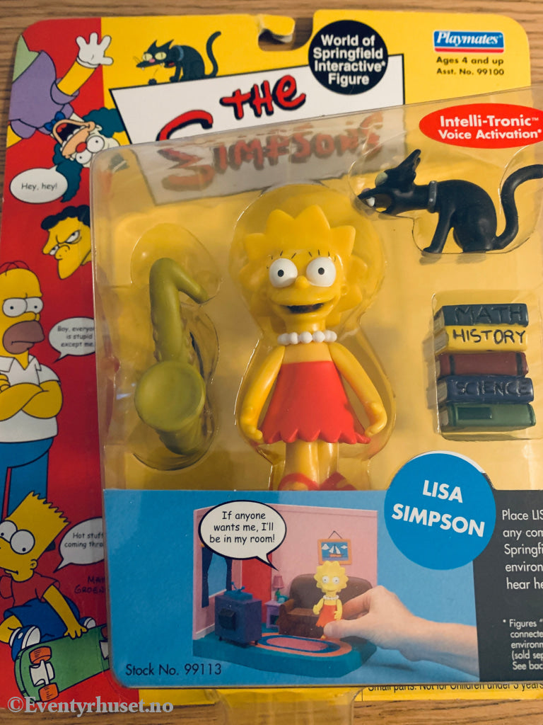 The Simpsons - Lisa Simpson. Actionfigur. Ny i uåpnet eske! Actionfigur