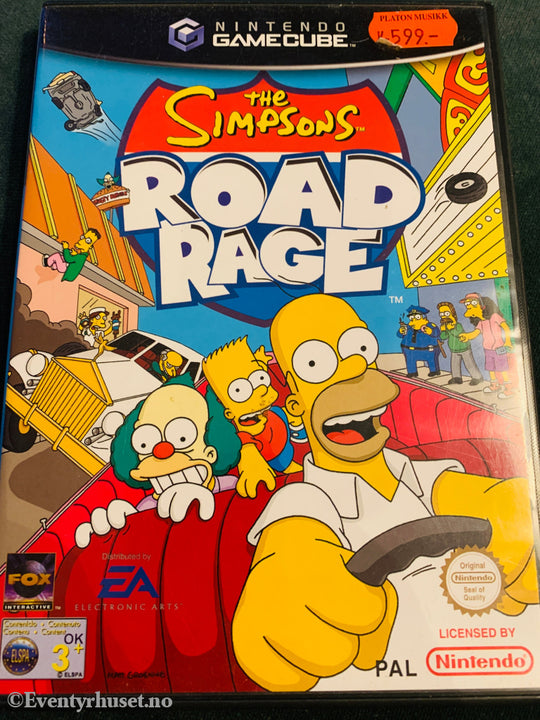 The Simpsons Road Rage. Gamecube.