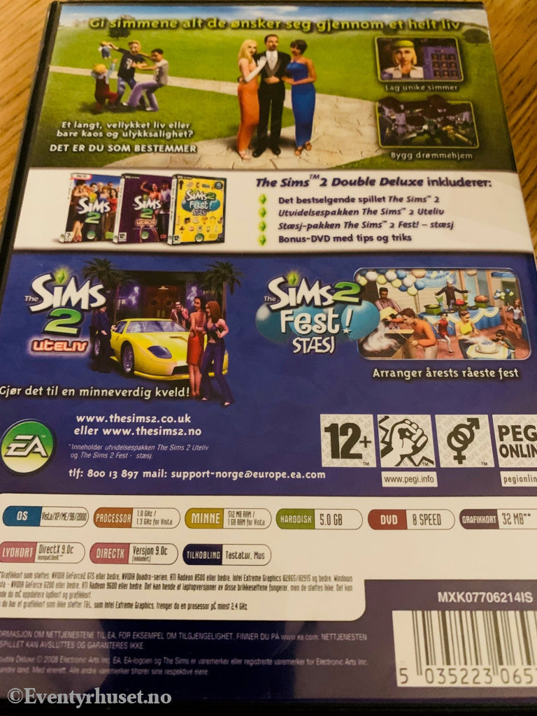 The Sims 2 - Deluxe. Pc-Spill. Pc Spill