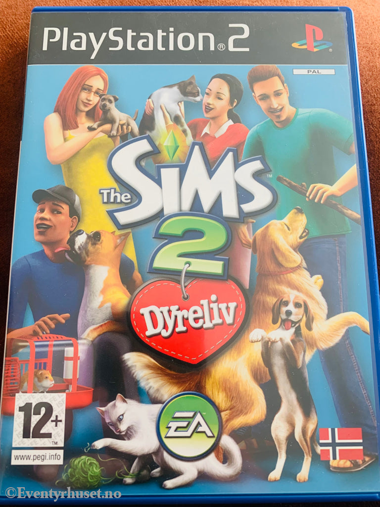 The Sims 2 - Dyreliv. Ps2. Ps2