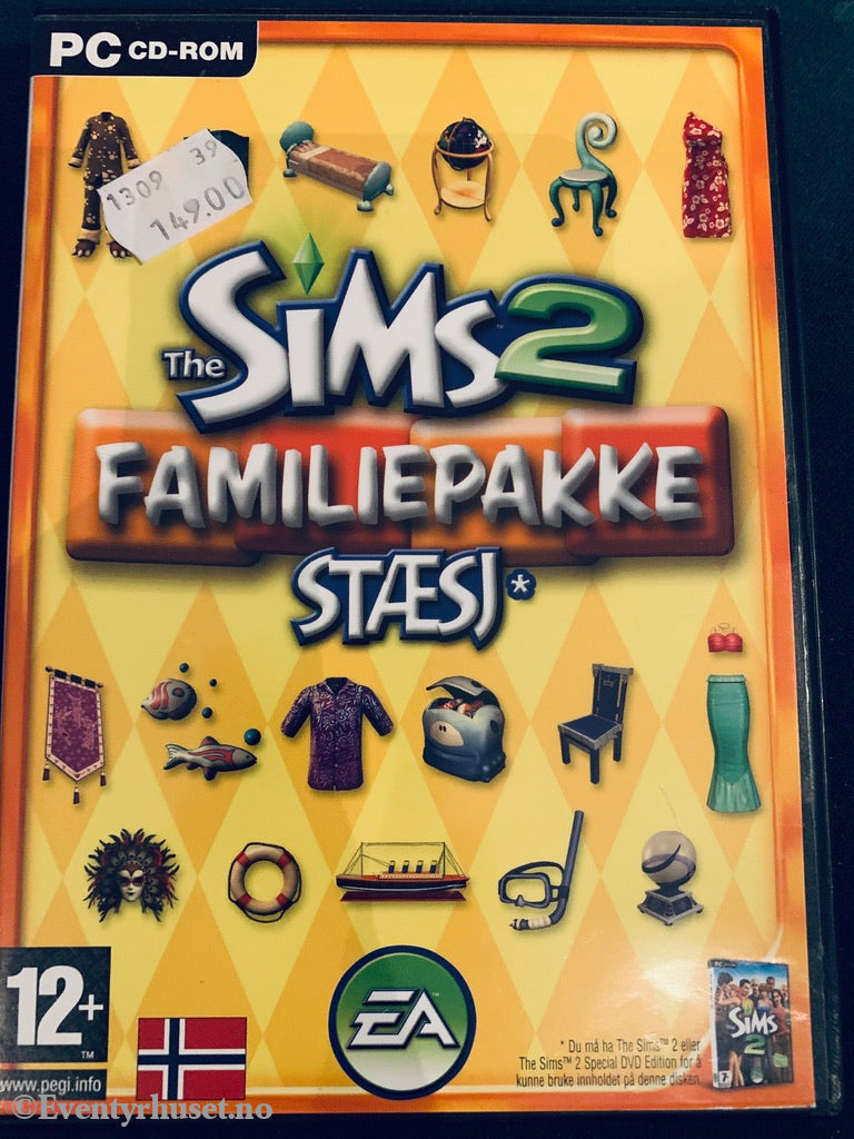 The Sims 2 - Familiepakke Stæsj. Pc-Spill. Pc Spill