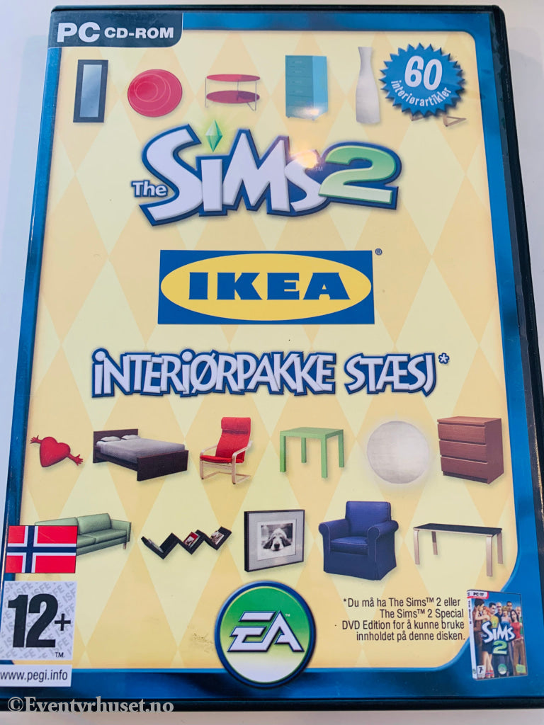 The Sims 2 - Ikea Interiørpakke Stæsj. Pc-Spill. Pc Spill