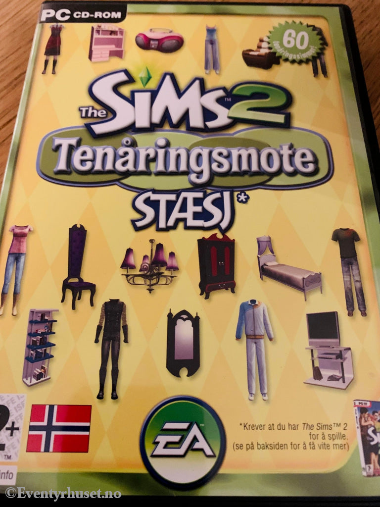 The Sims 2 - Tenåringsmote Stæsj. Pc-Spill. Pc Spill