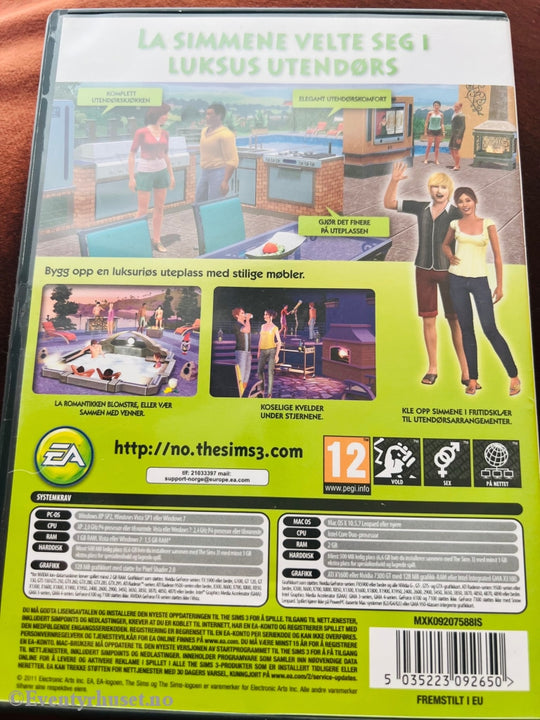 The Sims 3 - Luksus I Det Grønne Stæsj. Pc-Spill. Pc Spill