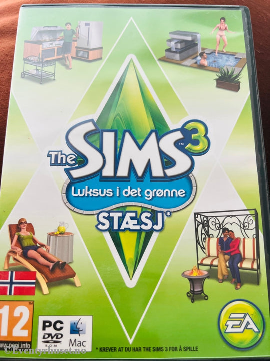 The Sims 3 - Luksus I Det Grønne Stæsj. Pc-Spill. Pc Spill