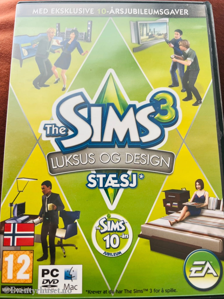 The Sims 3 - Luksus Og Design Stæsj. Pc-Spill. Pc Spill
