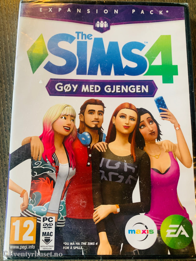 The Sims 4: Gøy med gjengen. PC-spill. Ny i plast! PC spill