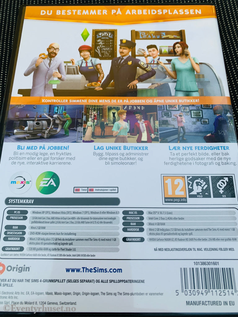 The Sims 4: På Jobben, 2015. PC-spill.