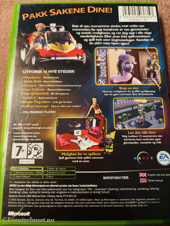 The Sims: Bustin' Out. Xbox.