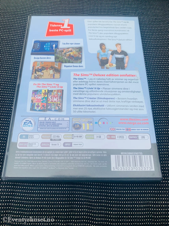 The Sims - Deluxe Edition. Pc-Spill. Pc Spill