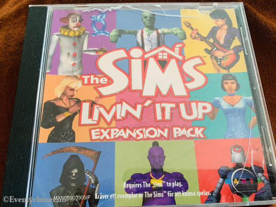 The Sims: Livin’ It Up (Expansion Pack), 2000. PC-spill.