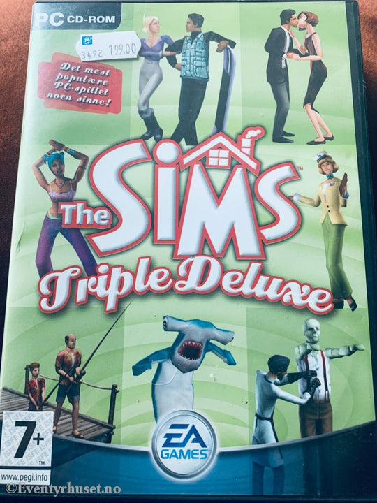 The Sims Triple Deluxe. Pc-Spill. Pc Spill