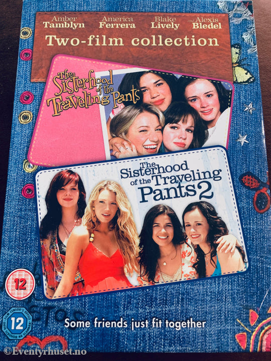 The Sisterhood Of Travelling Pants 1 & 2. Dvd Samleboks.