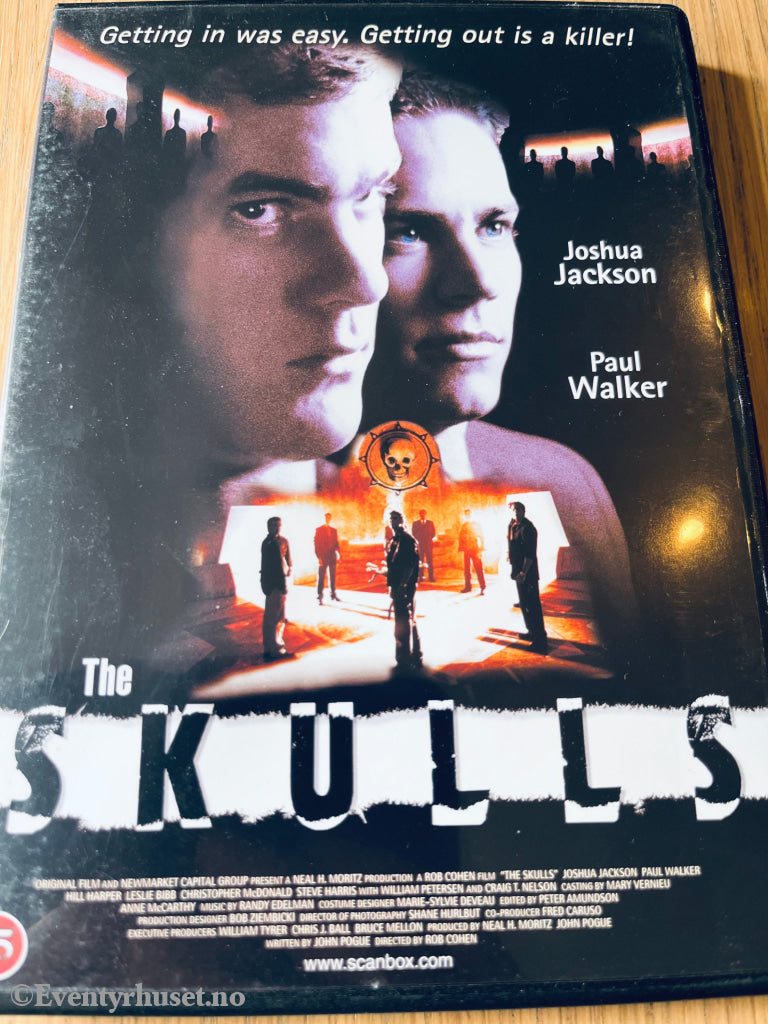 The Skulls. 2000. Dvd. Dvd