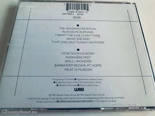 The Smiths 1985. Meat Is Murder. CD