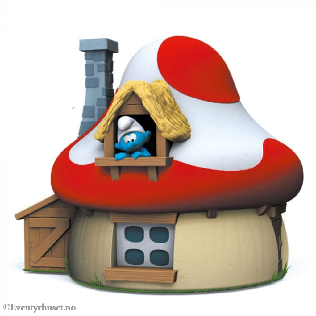 The Smurfs Coin Bank Mushroom House Home & Gifts