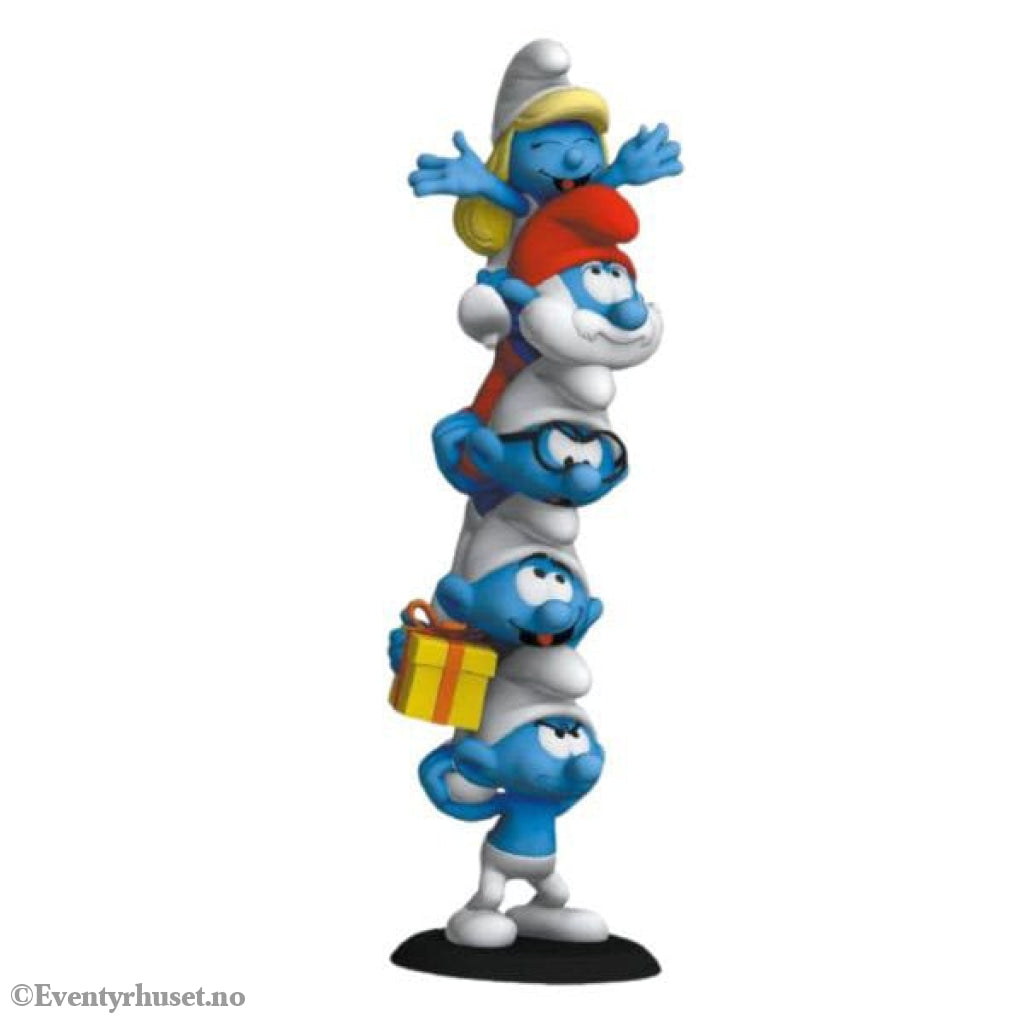 The Smurfs Statue Smurfs Column Polychrome Edition 50 cm Collectibles