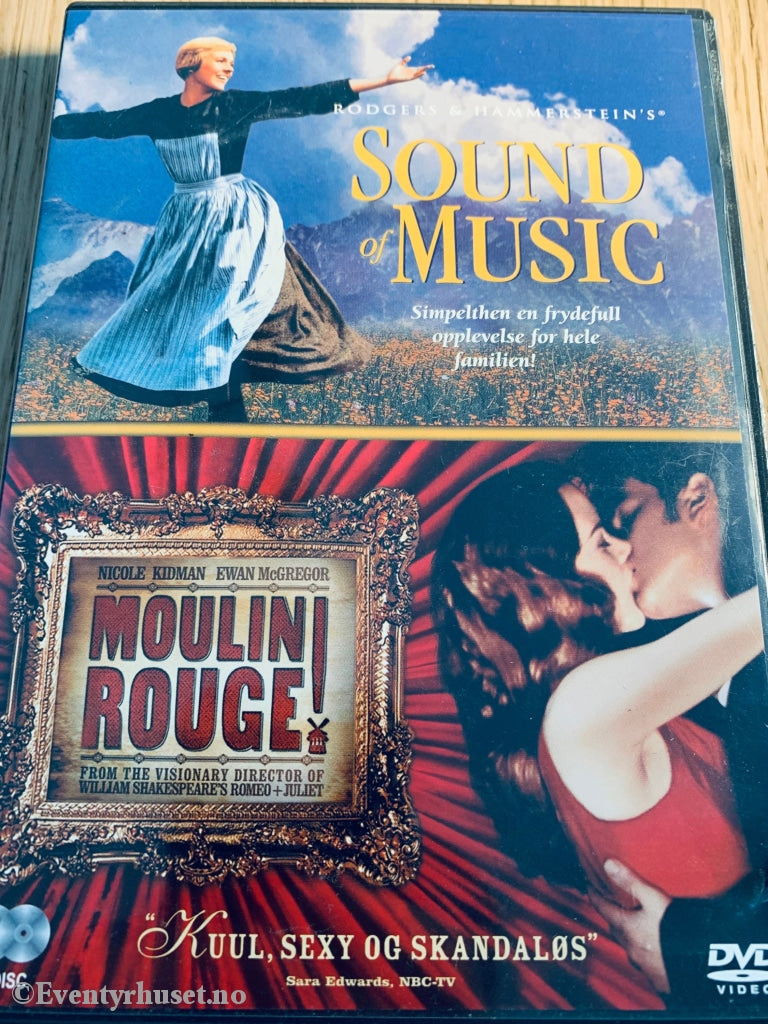 The Sound Of Music / Moulin Rouge. Dvd. Dvd