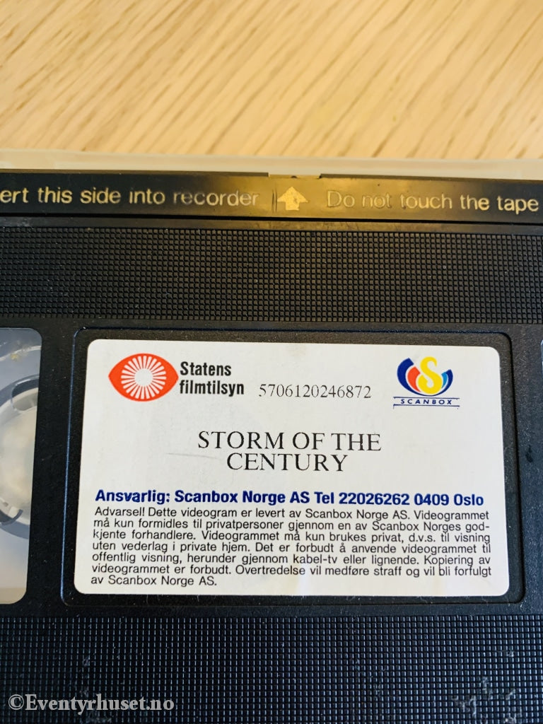 The Storm Of Century. 1999. Vhs. Vhs