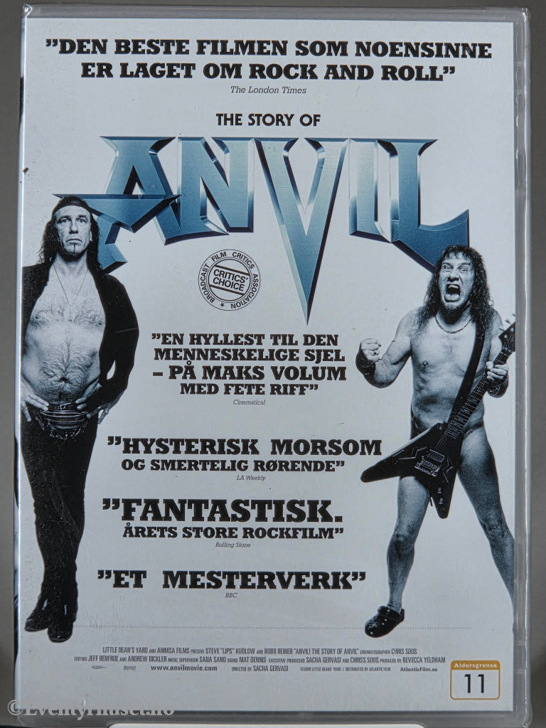 The Story of Anvil (2008). DVD. Ny i plast!