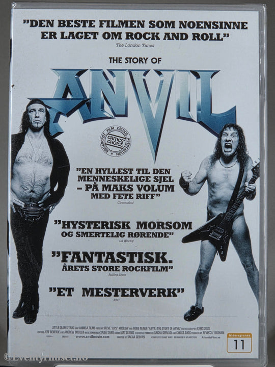 The Story of Anvil (2008). DVD. Ny i plast!