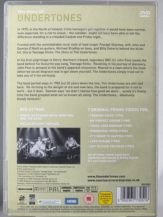 The Story of The Undertones – Teenage Kicks. 2003. DVD.