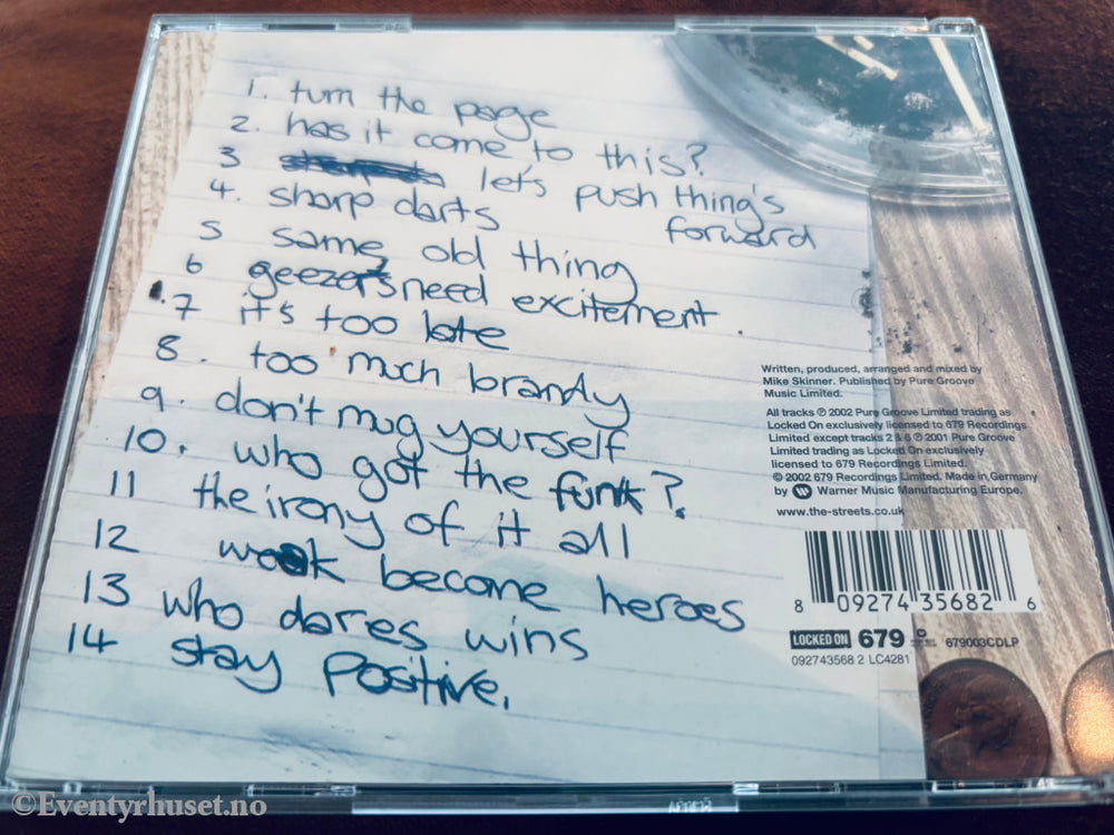 The Streets - Original Pirate Material. CD.