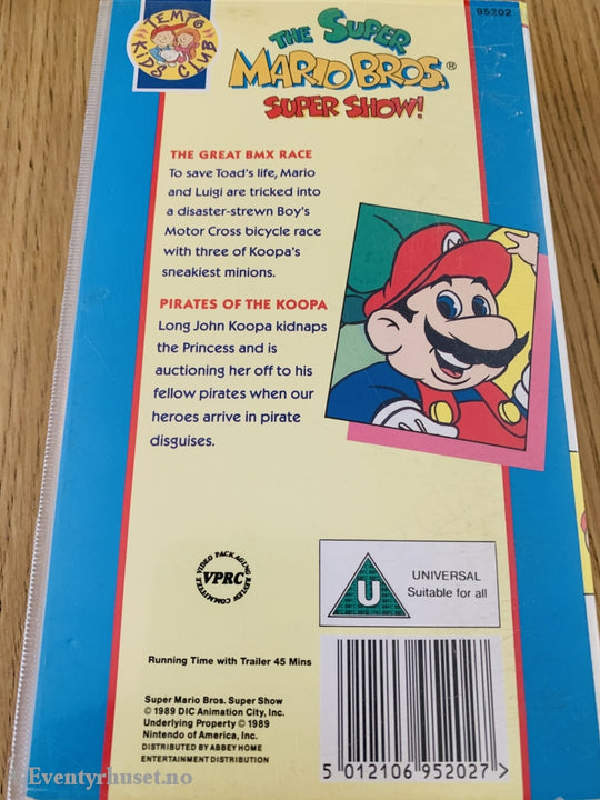 The Super Mario Bros Show. 1989. Vhs. Vhs